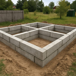 ФБС под дом 9×9